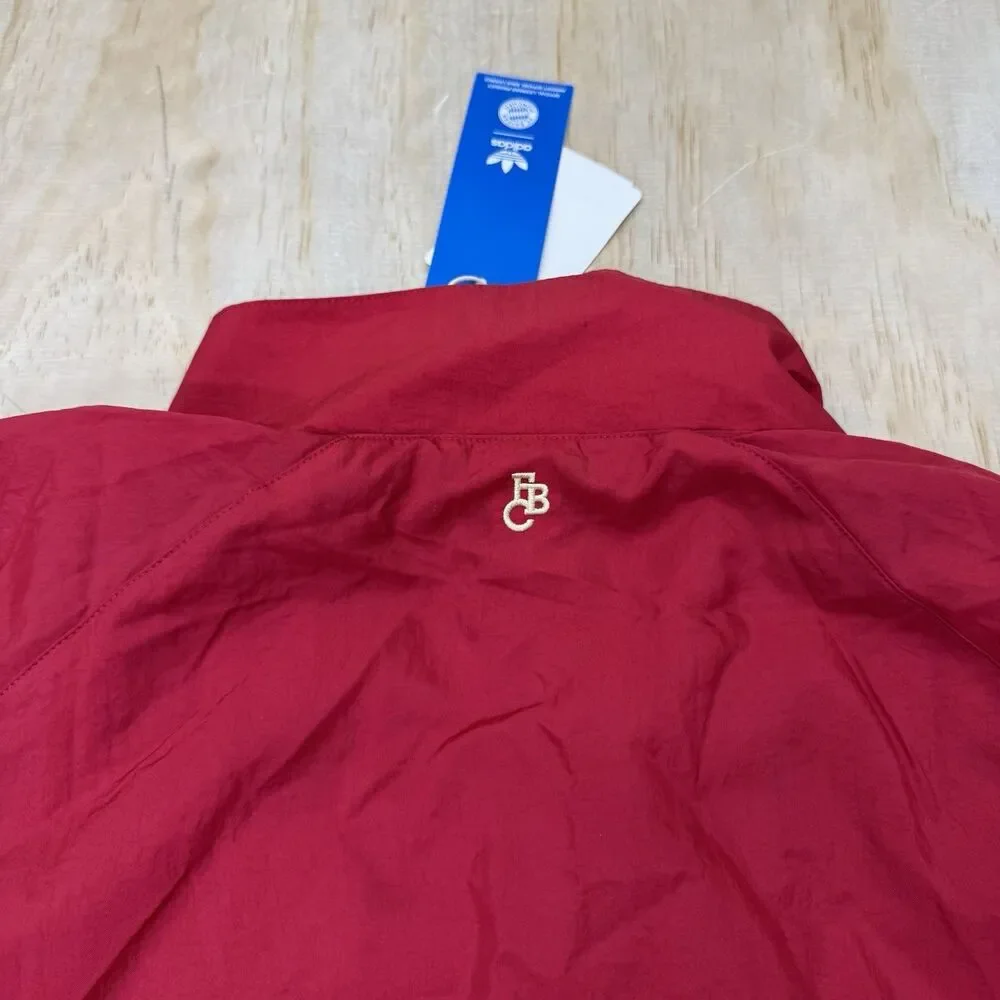 NEW FC Bayern Munich adidas Originals Track Top Jacket Red 2XL